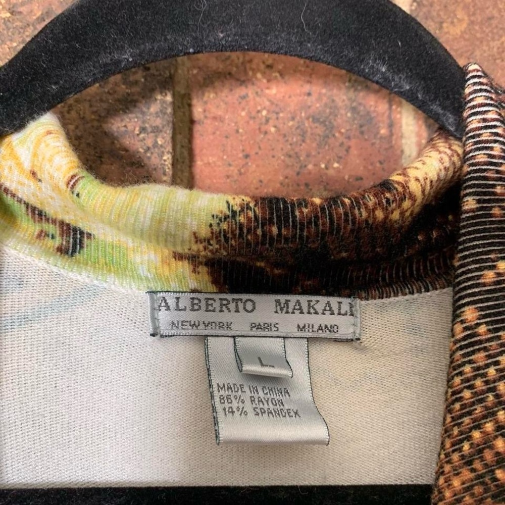 Vintage Alberto Makali Animal Print jacket - Picture 5 of 5